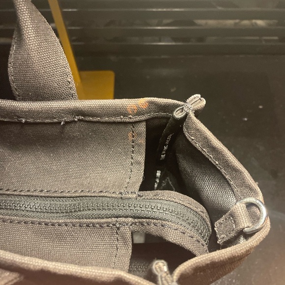 Marc Jacobs - THE TOTE BAG - Black Canvas Crossbody and Care Card - Picture 6 of 6